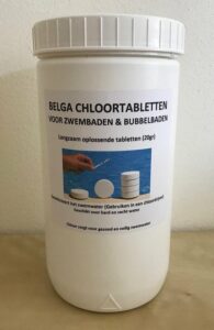 Chloortabletten 20 grams 1KG zwembad chloor tabletten 20 gram 1 kilo minitabletten 20gr 20g zwembadwater onderhoud