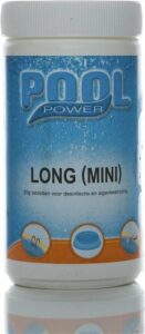 Pool Power Mini Flacon Desinfectie- en Anti-algmiddel voor Zwembaden - 1 kg (Chloor tabletten 90% actief chloor)