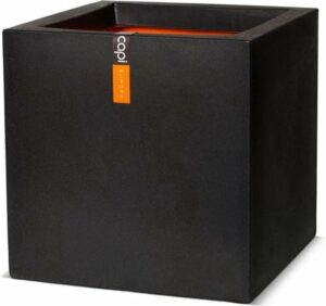 Capi - Pot vierkant IV 50x50x50 zwart