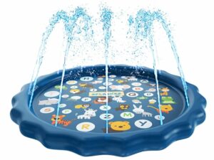 SplashEZ 3-in-1 Sprinkler Splash Pad, en Waden zwembad voor het leren