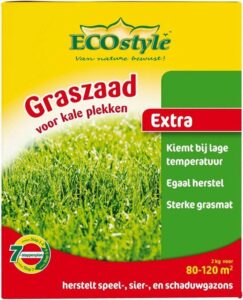 ECOstyle Graszaad-Extra - 500 g - gazonherstel droogteschade kale plekken - 20 tot 40 m2