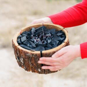 BBQ-Toro Coconut Heat 10 kg, Premium Coconut Grill Briquettes for Longjobs, 100% Coconut Bowls, Coconut Wood Charcoal for Dutch Oven, Coconut Briquettes, Grill Cocoal, Grill, Charcoal, Coconut