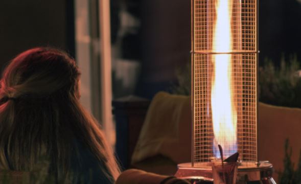 Hoe werkt een terrasverwarmer op gas?