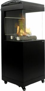 MaxxGarden Malaga Lounge Terrasverwarmer - Buitenhaard gas - staand 9Kw - incl hoes