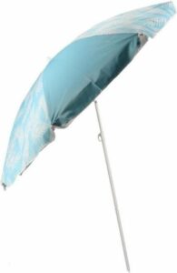 Gerimport Strandparasol Pindo 180 X 156 Cm Aluminium Blauw - goedkope parasol