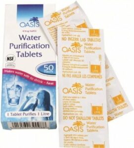 Highlander Waterzuiveringstabletten Oasis - 50 tabletten