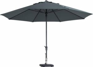 Madison parasol Timor round 4 meter - 400cm Grijs
