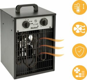 MaxxHome Ventilator kachel - Electrische verwarming Heater - 3300 Watt - 135m²