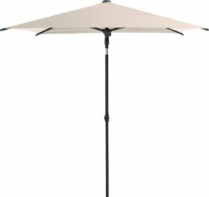 SORARA Valencia Balkon Parasol - Zand - 160 x 200 CM - Kantelbaar - windvaste parasol
