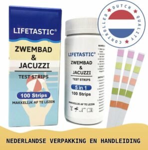 LIFETASTIC® 100 stuks - 5 in 1 Teststrips jacuzzi