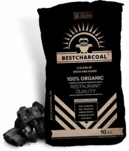 Bestcharcoal - Houtskool Birch-Aspen - 10 kg