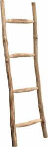 Brix - Larry - houten ladder - teakhout - 180 cm hoog