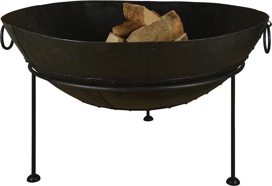 In & Out Deco vuurschaal op standaard rond 57 cm
