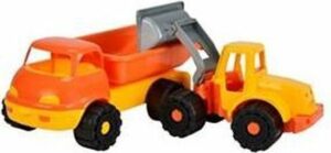 Kiepwagen en Graafmachine - Zandbak Speelgoed