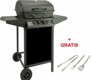 MaxxGarden Gasbarbecue - 2 Branders - Gratis BBQ set