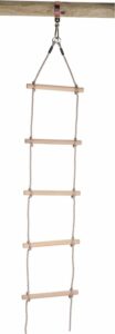 SwingKing touwladder - 5 houten treden - 22 x 300 cm