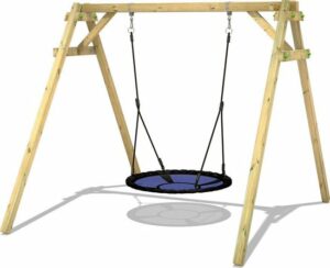 WICKEY Schommel, Speeltoestel Smart Rush Houten schommel, Kinderschommel