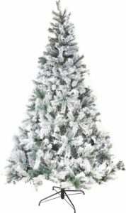 Kerstboom Victoria Sneeuw + LED Verlichting
