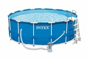 Intex Metal Frame Tubular Pool Kit 4.57 x 1.22 m