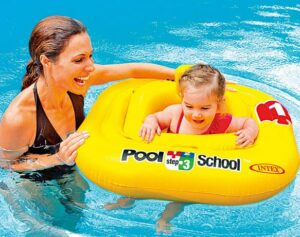 Intex Zwembad School Baby Springkussen