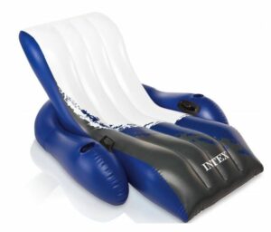 Opblaasbare zwembadligstoel INTEX Deluxe