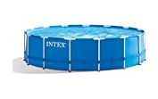 INTEX 15ft x 48in Metal Frame Zwembad met Patroon Filterpomp