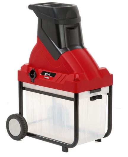 MTD elektrische hakselaar S2500 kopen, review en test