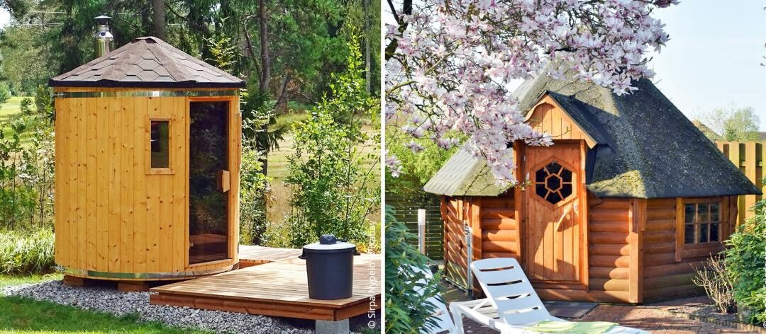Buitensauna voor de tuin: planning en uitvoering