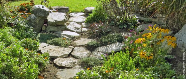 8 ideeën om mooie tuinpaden aan te leggen