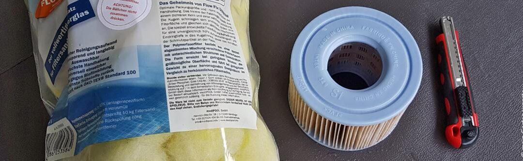 De whirlpool filterpatroon vervangen door filterkogels – zo werkt het