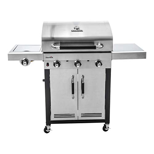 Char-Broil Advantage 345S - 3-pits gasbarbecue met zijbrander, roestvrij staal