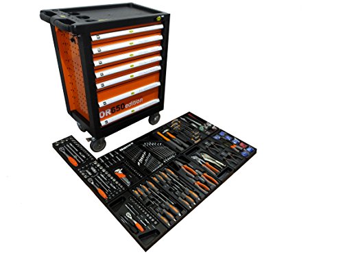 Benson Tools Workshop trolley gevuld met gereedschap! Gereedschapskast Gereedschapswagen Gereedschapskist