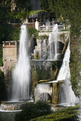 Villa Deste Waterorgel Waterorgel van de Villa Deste