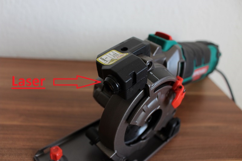 Hychika Mini Handcirkelzaag Laser