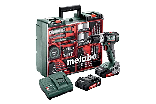 Metabo SB 18 L BL Set Accu klopboormachine 18V 2x Li-Ion lader SC 30- metaBOX 145- Mobiele werkplaats - 602331880