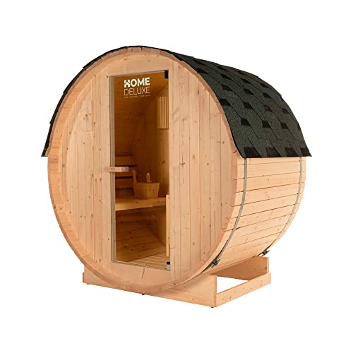 Mijn prijstip: Barrel sauna HOME DELUXE LAHTI M met elektrische oven