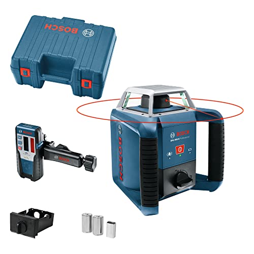 Voor professionals - Roterende laser met ontvanger: Bosch Professional GRL 400 H