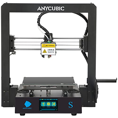 ANYCUBIC I3 Mega S 3D printer, FDM 3D printer met dubbele Z-as en Ultrabase printbed, printformaat 210x210x205mm, geschikt voor 1.75mm filament