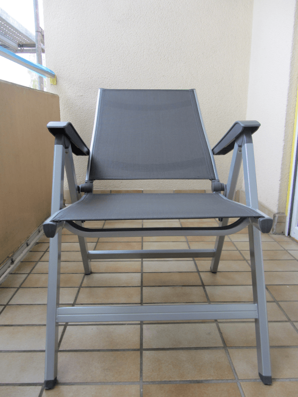 Aluminium stoelrugleuning multi-verstelbaar