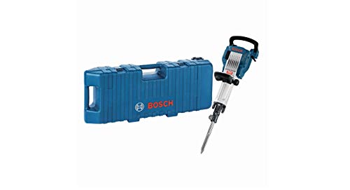 Bosch Professional sloophamer GSH 16-30 met 30 mm gereedschapshouder (41 J stootenergie, incl. extra handvat, 1 x puntige beitel 400 mm, draaggreep, trolley)
