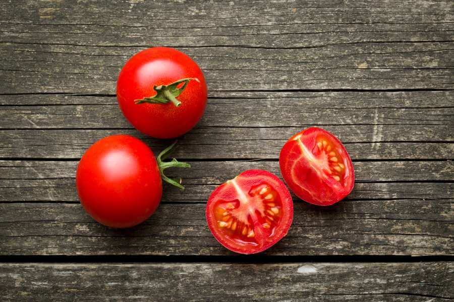 Tomatenras Matina geoogst