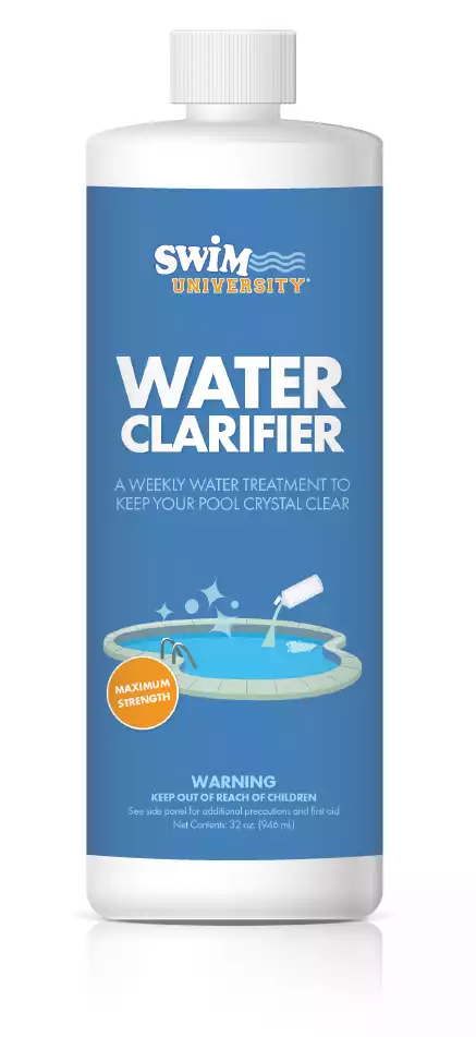 Zwembad water clarifier door Swim University