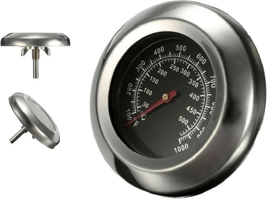 BBQ Thermometer - Draadloos - 50 Tot 550 Graden - RVS