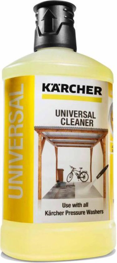 Karcher reiniger allesreiniger - 1 liter - universele reiniger reinigingsmiddel hogedrukreinigers Plug & Clean