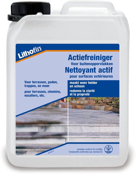 Lithofin Actiefreiniger - Voor buitenoppervlakken - 2,5 L