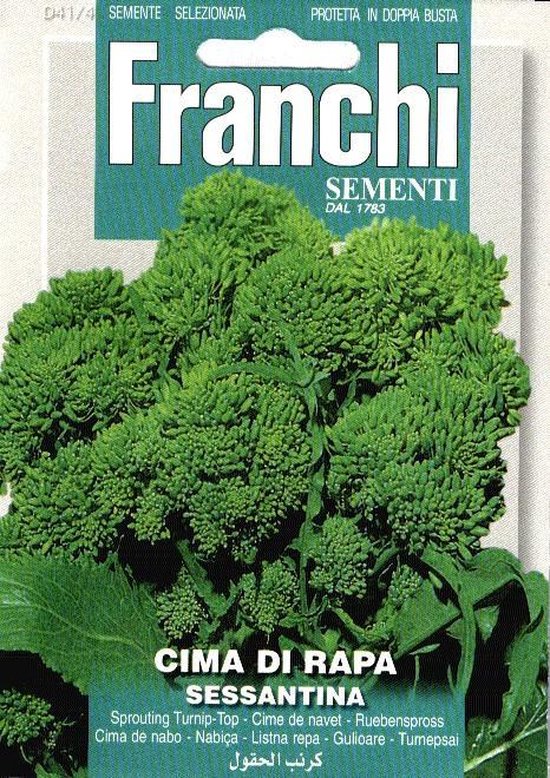 Franchi Cima Di Rapa Sessantina - Broccoletto 41/4 15 gram