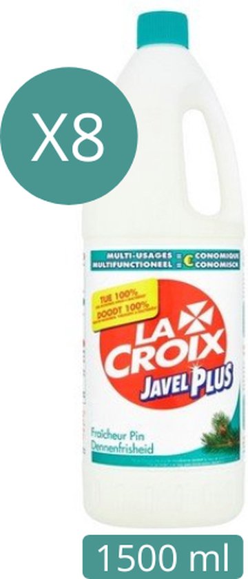 La Croix Den Bleekwater - 8 x 1,5 L - voordeelverpakking