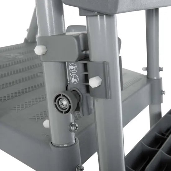 Bestway - Power Steel - Opzetzwembad inclusief filterpomp en accessoires - 640x274x132 cm - Rechthoekig