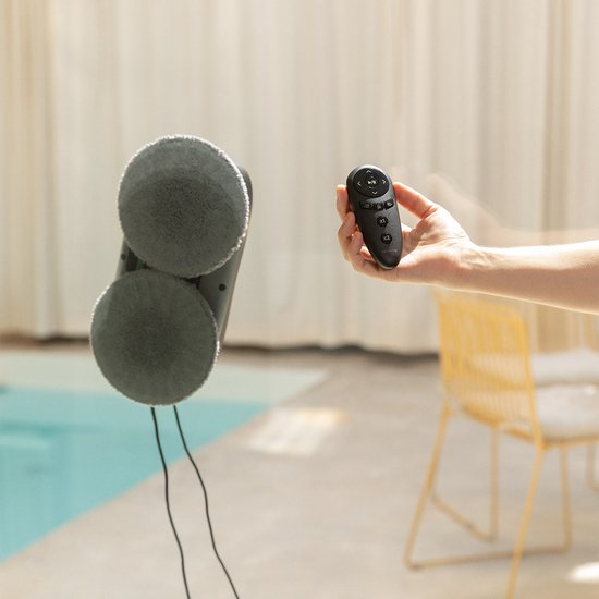 CREATE WIPEBOT Automatische Ruitenreiniger Robot - Afstandsbediening - Inclusief 12 Mop Pads