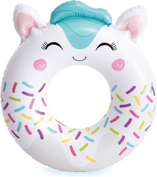 Cute Animal Zwemband - Lama - Wit - Opblaasbaar speelgoed